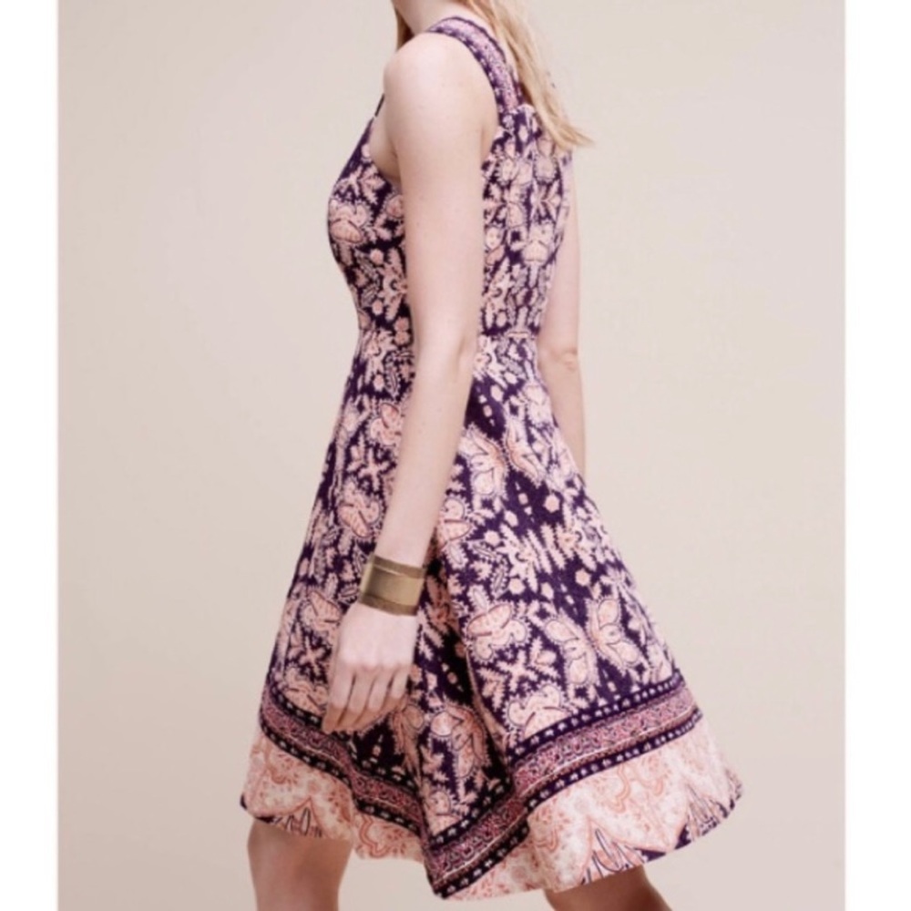 Anthropologie Maeve Cotton Corduroy Sleeveless Dress 0P